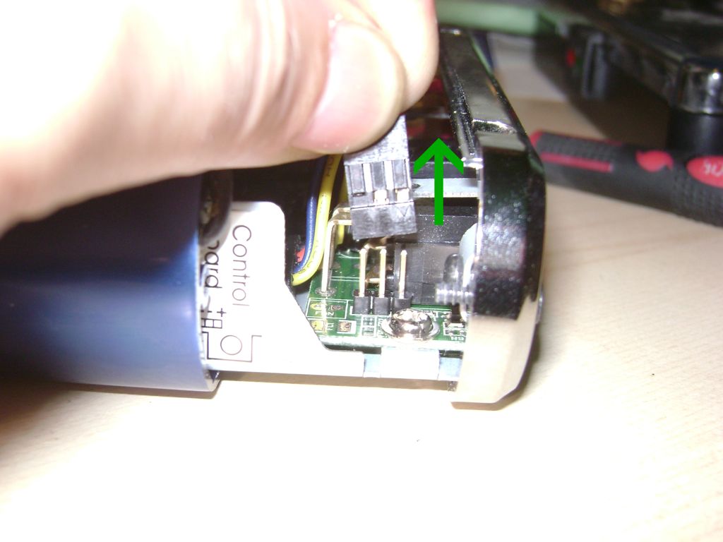 Pull the LED Connector Free