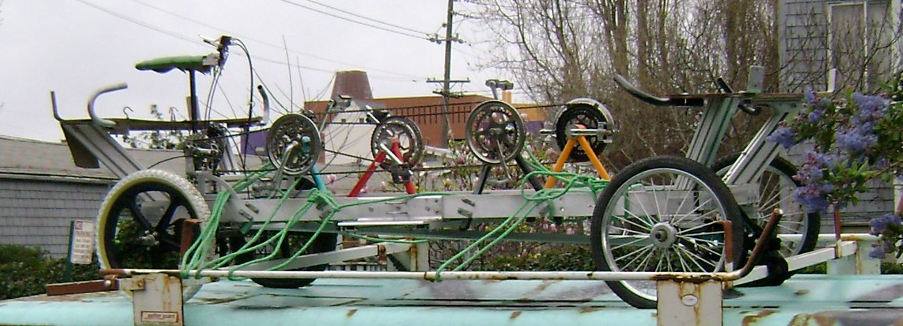 Quadracycle Ready for Transport