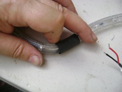 Positioning the Heat Shrink Tubing